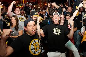 In fairness, some Bruins fans can be dicks. But not you, of course. You are a Bruins fan for all the right reasons. Because of the skill and athleticism displayed in the sport. You sniff judgmentally at those who go just to see the enforcers beat someone up. You watch for the *strategy,* and drink only in moderation.