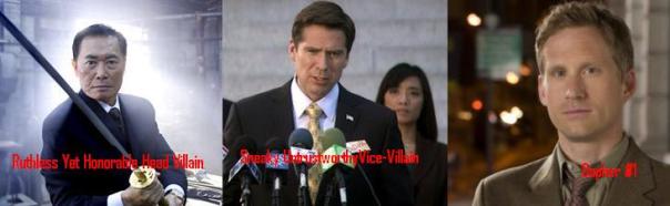 George Takei Alexis Denisof Reed Diamond 