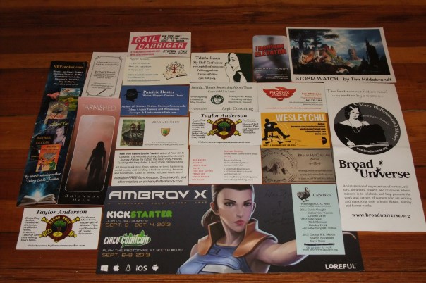 WorldCon cards and items